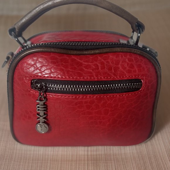 Genuine Leather Camera Bag Style Crossbody Bag - Picture 3 of 4